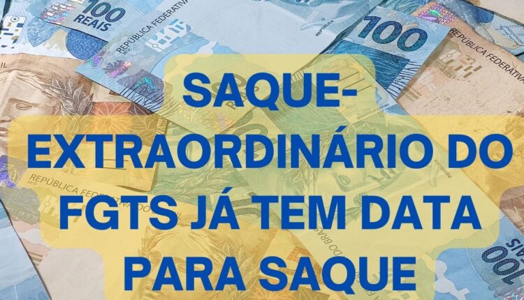 FGTS divulga data do saque-extraordinário